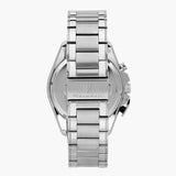 Maserati Traguardo Chronograph Silver Dial Silver Steel Strap Watch For Men - R8873612049