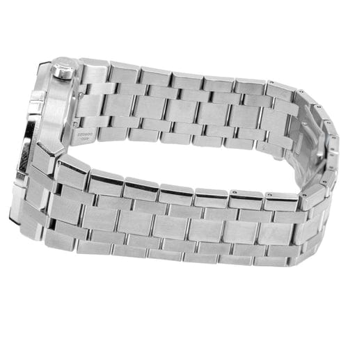 Maurice Lacroix Aikon Automatic Black Dial Silver Steel Strap Watch For Men - AI6008-SS002-330-1