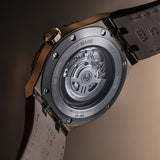 Maurice Lacroix Aikon Automatic Brown Dial Brown Leather Strap Watch For Men - AI6008-BRZ01-730-3