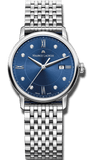 Maurice Lacroix Eliros Diamonds Blue Dial Silver Steel Strap Watch For Women - EL1094-SS002-450-1