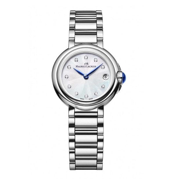 Maurice Lacroix Fiaba Mother of Pearl Dial Silver Steel Strap Watch for Women - FA1004-SS002-170-1