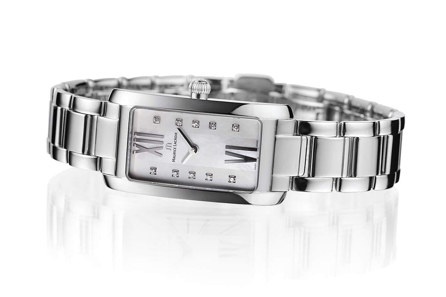 Maurice Lacroix Fiaba Mother of Pearl Dial Silver Steel Strap Watch for Women - FA2164-SS002-170