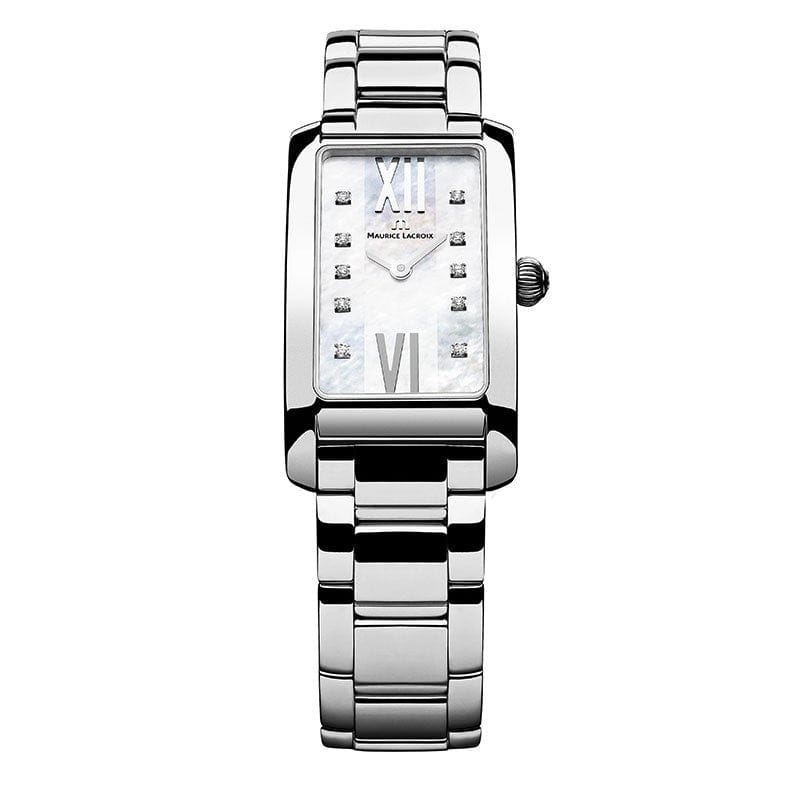 Maurice Lacroix Fiaba Mother of Pearl Dial Silver Steel Strap Watch for Women - FA2164-SS002-170