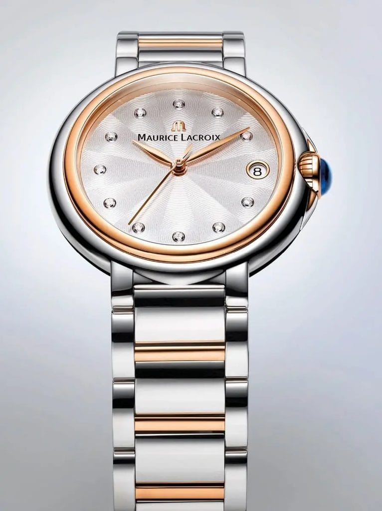 Maurice Lacroix Fiaba Mother of Pearl Dial Two Tone Steel Strap Watch for Women - FA1007-PVP13-170-1