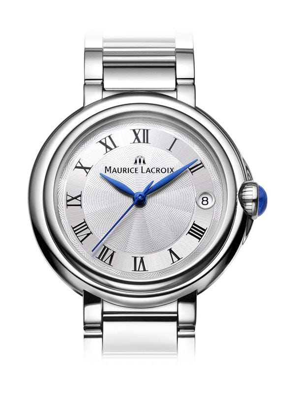 Maurice Lacroix Fiaba Silver Dial Silver Steel Strap Watch for Women - FA1004-SS002-110-1