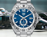 TAG Heuer Formula 1 watch with blue face