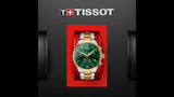 Tissot T Sport Chrono XL Classic Green Dial Two Tone Steel Strap Watch for Men - T116.617.22.091.00