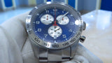 Tissot PRS 516 Chronograph Blue Dial Blue Steel Strap Watch for Men - T131.617.11.042.00