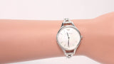 Emporio Armani Aurora Mother Of Pearl White Dial Silver Steel Strap Watch For Women - AR11054