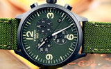 Tissot Chrono XL Green Dial Green NATO Strap Watch For Men - T116.617.37.097.00