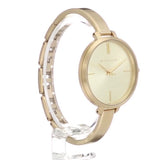 Michael Kors Jaryn Analog Quartz Gold Dial Gold Steel Strap Watch For Women - MK3546