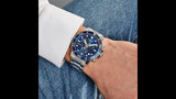 Tissot Seastar 1000 Chronograph Blue Dial Silver Steel Strap Watch For Men - T120.417.11.041.00