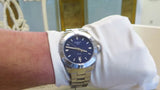 Tissot PR 100 Sport Blue Dial Silver Steel Strap Watch For Men - T101.610.11.041.00