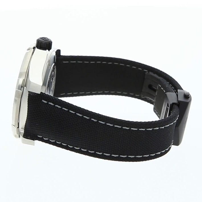 Tag Heuer Aquaracer Calibre 5 Moon Black Dial Black Nylon Strap Watch for Men - WAY201J.FC6370