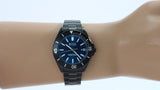 Hugo Boss Ocean Edition Navy Blue Dial Black Steel Strap Watch for Men - 1513743