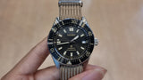 Seiko Prospex 1965 Diver’s Re-Interpretation Automatic Black Dial Brown NATO Strap Watch For Men - SPB239J1