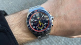 Tag Heuer Formula 1 x Red Bull Racing Chronograph Blue Dial Silver Steel Strap Watch for Men - CAZ101AL.BA0842