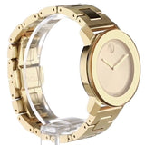 Movado Bold Yellow Gold Dial Yellow Gold Steel Strap Watch For Women - 3600085