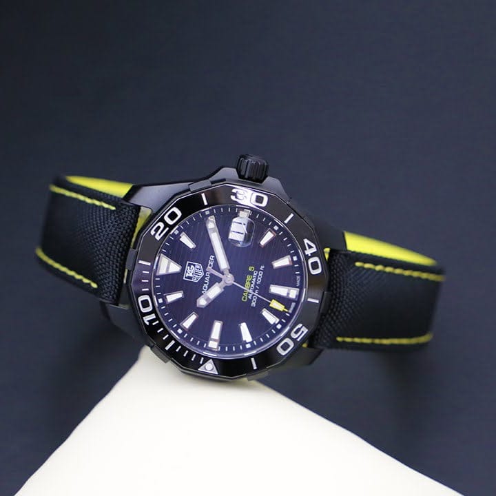 Tag Heuer Aquaracer Black Dial Watch for Men - WAY218A.FC6362