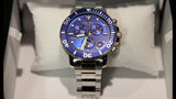 Tissot Seastar 1000 Chronograph Blue Dial Silver Steel Strap Watch For Men - T120.417.11.041.00