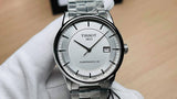 Tissot Luxury Powermatic 80 Silver Dial Silver Steel Strap Watch For Men - T086.407.11.031.00