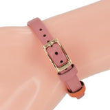 Marc Jacobs Sally White Dial Peach Leather Strap Watch for Women - MBM1355