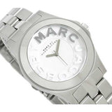 Marc Jacobs Rivera White Dial Silver Stainless Steel Strap Watch for Women - MBM3133