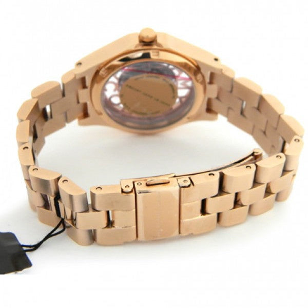 Marc Jacobs Henry Rose Gold Dial Rose Gold Steel Strap Watch for Women - MBM3293