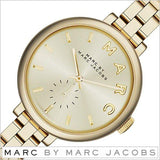 Marc Jacobs Sally Champagne Gold Dial Gold Stainless Steel Strap Watch for Women - MBM3363