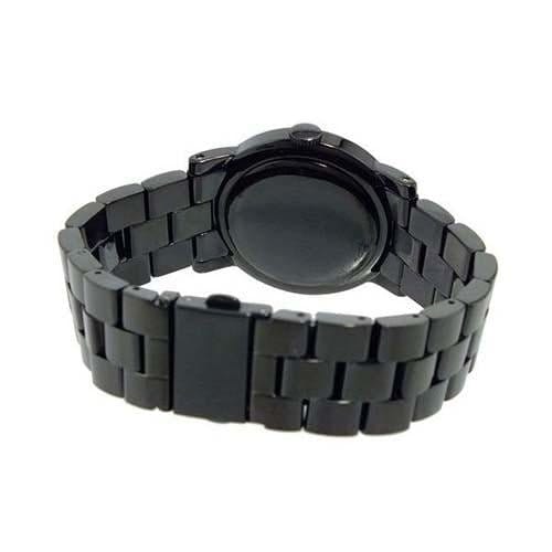Marc Jacobs Amy Black Dial Black Steel Strap Watch for Women - MBM8595
