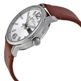 Marc Jacobs Fergus White Dial Brown Leather Strap Watch for Women - MBM8649