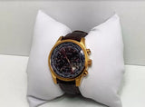 Guess Pursuit Chronograph Brown Dial Brown Leather Strap Watch for Men - W0500G3