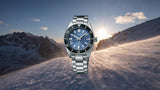 Seiko Prospex Automatic 1965 Dive 55th Anniversary Limited Edtion Blue Dial Silver Steel Strap Watch For Men - SPB149J1