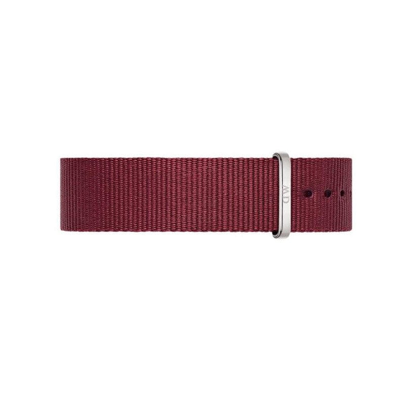 Daniel Wellington Classic Roselyn White Dial Red NATO Strap Watch For Women - DW00100272