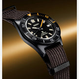 Seiko Prospex Black Series 1965 Limited Edition Black Dial Brown NATO Strap Watch For Men - SPB253J1