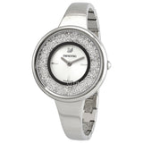 Swarovski Crystalline Pure Silver Dial Silver Steel Strap Watch for Women - 5269256