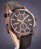 Maserati Epoca Chronograph Brown Dial Brown Leather Watch For Men - R8871618006