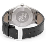 Audemars Piguet Royal Oak Quartz Diamonds Black Dial Black Leather Strap Watch for Women - 67621ST.ZZ.D002CR.01