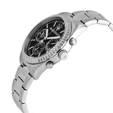 Maserati Competizione Chronograph Black Dial Silver Steel Strap Watch For Men - R8853100014