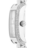 Michael Kors Emery Three-Hand Crystals White Dial Silver Steel Strap Watch for Women - MK4642