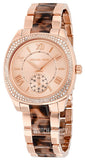 Michael Kors Bryn Rose Gold Dial Two Tone Steel Strap Watch For Women - MK6276