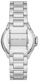 Michael Kors Camille Three Hand Silver Dial Silver Steel Strap Watch For Women - MK7259