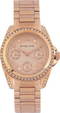 Michael Kors Blair Rose Gold Dial Rose Gold Steel Strap Watch for Women - MK5613