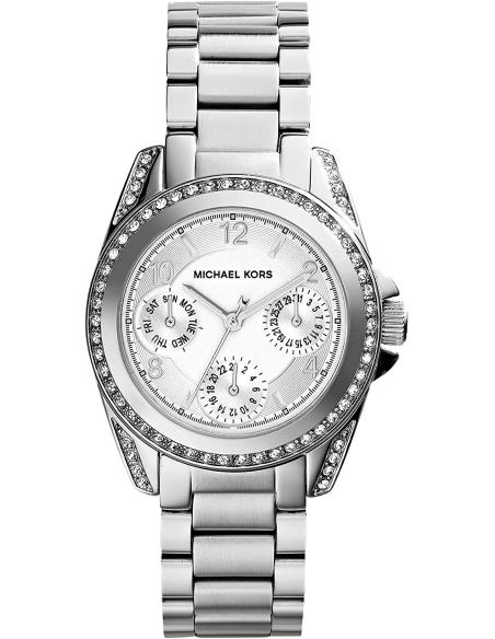 Michael Kors Blair Silver Dial SIlver Steel Strap Watch for Women - MK5612