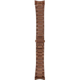 Michael Kors Slim Runway Brown Dial Brown Steel Strap Watch For Women - MK4508