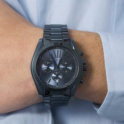 Michael Kors Bradshaw Blue Dial Blue Steel Strap Watch for Men - MK6248
