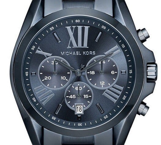 Michael Kors Bradshaw Blue Dial Blue Steel Strap Watch for Men - MK6248