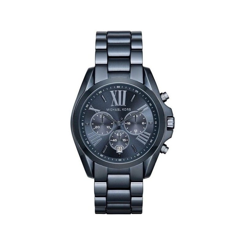 Michael Kors Bradshaw Blue Dial Blue Steel Strap Watch for Men - MK6248