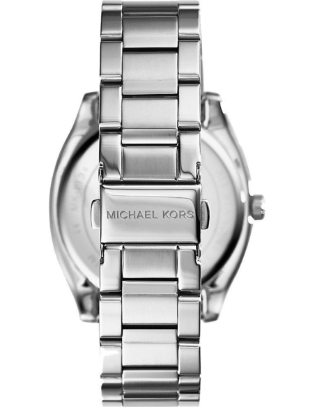 Michael Kors Bryn Quartz Silver Dial Silver Steel Strap Watch For Women - MK6133