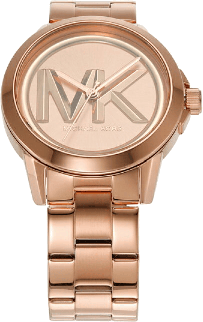 Michael Kors Brynn Analog Rose Gold Dial Rose Gold Steel Strap Watch For Women - MK7318